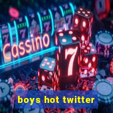 boys hot twitter